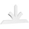 Ekena Millwork Richland Architectural Grade PVC Gable Bracket, 48"W x 22"H x 2"D x 4"F, 11/12 Pitch GBP048X22X0204RIC00 - alternate 1